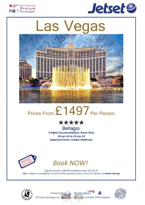 Luxury Las Vegas August deal